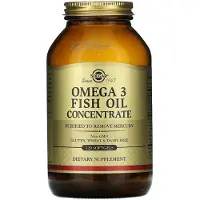 Solgar , Omega-3 Fiskoljekoncentrat, 2000 mg. 120 Softgels