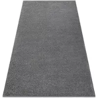 Rugsx Matta vägg till vägg INDUS grå 95 vanlig, platt, MELANGE 250x400 cm