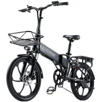 KUKIRIN Elcykel - RANDRIDE - YA20 - Motor 500W - Batteri 48V 12.8Ah - Räckvidd 60-70 km