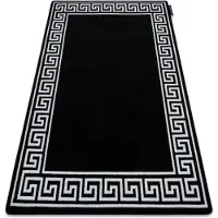 Rugsx Matta HAMPTON Grecos svart 80x150 cm