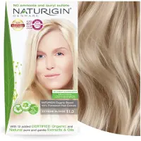 Naturigin Permanent hrfrg 11.0 Extrem blond ammoniak och paraben gratis upp till 100% gr hrtckning lngvarig vegansk grymhet gratis