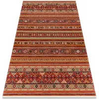 Rugsx Matta Ull KESHAN fringe, oriental 7685/53578 terrakotta 80x145 cm