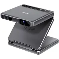 Aurzen ZIP Tri-Fold Portable Mini Projector (Gray)
