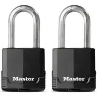Master Lock M515xtlh Magnum tungt hngls med Key 2 Pack Keyed-Alike Black