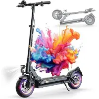 KUKIRIN JOYOR Y8-S - Trottinette électrique - ABE - Autonomie 85km - Moteur 500W - Max 20km/h Pneus 10 pouces Batterie 48V26Ah Noir