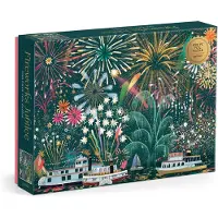 Sonstige Verlage Fireworks Jubilee 1000 Piece Foil Puzzle