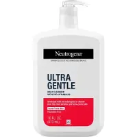Neutrogena Ultra Gentle Daily Facial Cleanser med pro-vitamin B5 fr akne-bengna och knslig hudfragransfri frgfri tvlfri parabenfri och hypoa