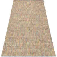 Rugsx Modern FISY matta SISAL 20789 melange regnbågefärgad 140x190 cm