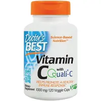 Doctors Best , Vitamin C med Q-C, 1 000 mg, 120 veggiekapslar