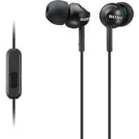 Sony MDR-EX110AP-B Ex Monitor in-ear hrlurar med mikrofon (svart)