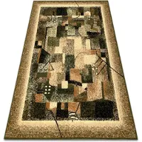 Rugsx Matta BCF Morad IMPRESJA klassisk - olivgrön 120x170 cm