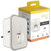 Konyks Smart Energiförbrukningspropp med Bluetooth & Wi-Fi-anslutning
