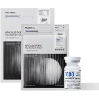 Mediheal Collagen Spicule Pore Care System - Serum & Gel Mask Set. 1 000 ppm High Purity Spicule och Micro Collagen ingr. 2-stegs porvrdssystem