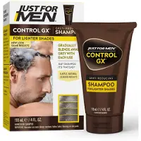 Just for men Control GX Gråttreducerande schampo för blont till mörkbrunt hår - Gradvis minskar grått med daglig användning