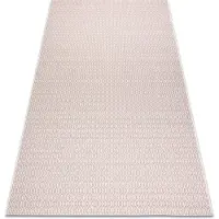 Rugsx Matta FLAT 48603/526 Eyelets - grädde rosa 200x290 cm