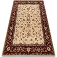 Rugsx Ullmatta OMEGA ARIES blommor light ruby 66x100 cm