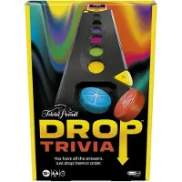 Hasbro Drop Trivia Game | Elektroniskt partyspel med rst och ljud | lder 13+ | 2 eller fler spelare | 15 min. | frn Trivial Pursuit | Festbrdspel