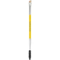 Bdellium Tools Professionell sminkborste - Studio Series 735 dubbelndade bryn/fransar - Med blandning av mjuka syntetiska och naturliga fibrer f