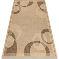 Rugsx MATTA SISAL FLOORLUX 20078 mais / kaffee 200x290 cm