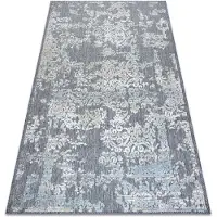 Rugsx Matta Structural SOLE D3812 Prydnad - Flat woven grå / beige 120x170 cm