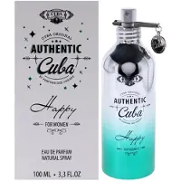 Cuba Äkta 3,3 fl. oz. Eau De Parfum Spray | Doft för Kvinnor (Happy)