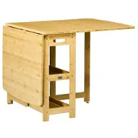 MUVOE Matsalsbord - - Utbyggbart - Förvaringsfack - Justerbara ben - 6 platser