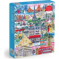 Michael Storrings Cities Around the World 1000 Piece Puzzle