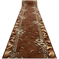 Rugsx Löpare BCF TRIO brun 150 cm 150x510 cm