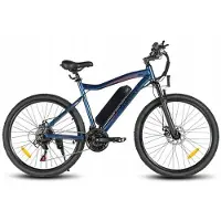 KUKIRIN Véhicules électriques tout-terrain Samebike 500W 36V 13AH 35KM/H 26 Homme/Femme blå
