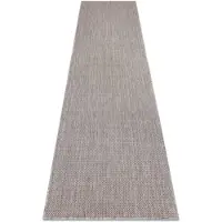 Rugsx Matta, löpare SISAL SION A5165A Melange Platt vävd beige 70x250 cm