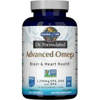 Garden of life - Dr. Formulated Advanced Omega Variationer Citrus - 180 softgels