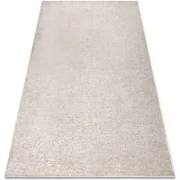 Rugsx Matta vägg till vägg SANTA FE beige 33 vanlig, platt, en färg 170x230 cm