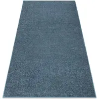 Rugsx Matta vägg till vägg INDUS mörkblå 75 vanlig, platt, MELANGE 200x300 cm