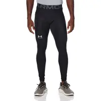 Under Armour Men's Heatgear Armor Leggings Black (001)/Pitch Grey X-Large Tall