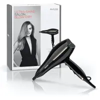 BaByliss 5552U Salon Pro 2200W 2 hastigheter 3 värmeinställningar Jonisk hårfön Svart