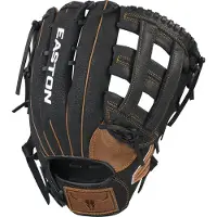 Easton Prime Slowpitch Softball Glove 13" LHT Softball Deep Pocket Design H Web PSP13 Multicolor Medium