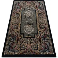 Rugsx Ullmatta POLONIA Mozaika, mosaik orientalisk mörkblå 200x300 cm