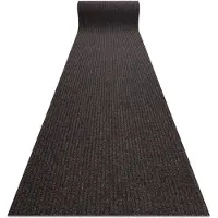 Rugsx Löpare - Dörrmatta halkskydd GIN 7053 utomhus, inomhus liverpool brun 100 cm 100x340 cm