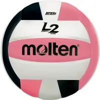 Molten Premium Competition L2 Volleyboll NFHS Godknd Svart/Rosa/Vit