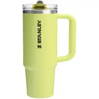 Stanley Quencher ProTour Flip halmglas med lckageskert lock 30 oz | Inbyggt halm och handtag | Mugghllare kompatibel fr resor | Isolerad kopp