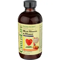 ChildLife Essentials, Multi Vitamin & Mineral, Naturlig Apelsin/Mango, 8 fl oz (237 ml)
