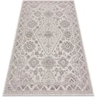 Rugsx Matta COLOR 19521260 SISAL prydnad, ram beige 140x200 cm