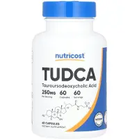 Nutricost , TUDCA, 250 mg, 60 kapslar