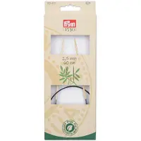 Prym 24" (60 cm) runda bambustickor US 1,5 (2,5 mm)