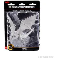 WizKids D&D Nolzurs Marvelous Miniatures: Ungdomlig Grön Drak