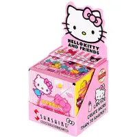 Shashibo Hello Kitty & Friends Shape Shifting Box - Award - Winning Patented Magnetic Puzzle Cube w/ 36 Sllsynta jordmagneter - Fidget Toys for