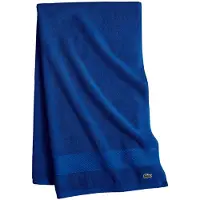 Lacoste Heritage Supima Cotton Bath Handduk Surf Blue 30 " X 54 "