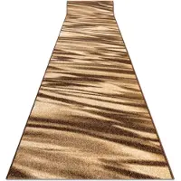 Rugsx Löpare HEAT-SET FRYZ ARABICA brun 70 cm 70x200 cm