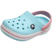 Crocs Crocband Clog (Little Kidbig Kid) Ice Bluwhite 2 Little Kid M