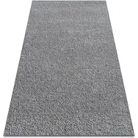 Rugsx Matta vägg till vägg STAR silver 200x450 cm